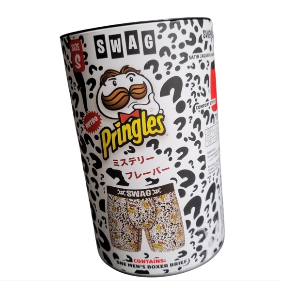 Men's Boxer Briefs sz Small Pringles Mystery Flavor - Picture 2 of 3
